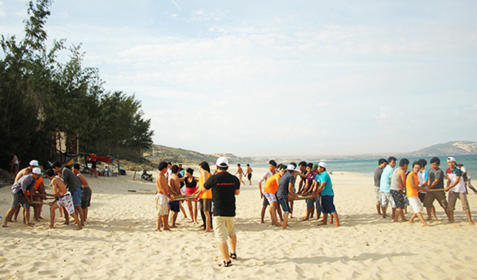 Teambuilding - Sản phẩm du lịch độc đáo ở Phan Thiết